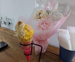 ピッコロルッソのジェラートカップ