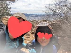 吾妻山トンビ岩(6歳子供と)