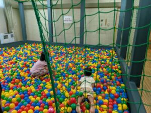 だれでも広場のボールプール