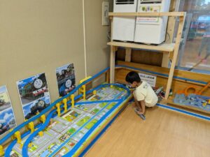 だれでも広場の線路