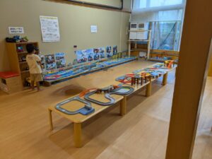 だれでも広場の線路