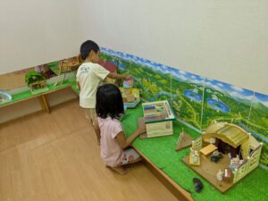 だれでも広場のシルバニアファミリーの部屋