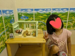 だれでも広場のシルバニアファミリーの部屋