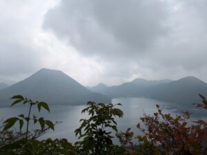硯岩からの景色