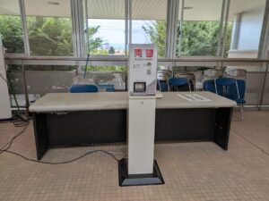 前橋市民プールの両替機