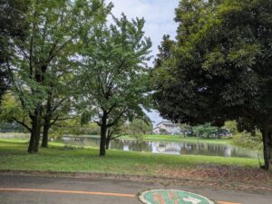 前橋総合運動公園の池
