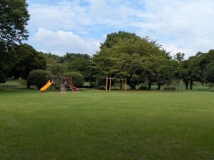前橋総合運動公園の広場Aの遊具