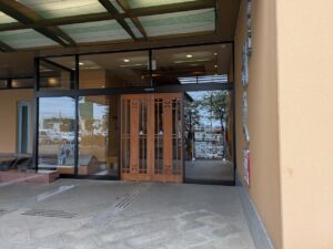 湯の道利久吉岡店の外観
