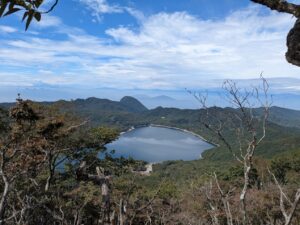 駒ヶ岳山頂から見る大沼